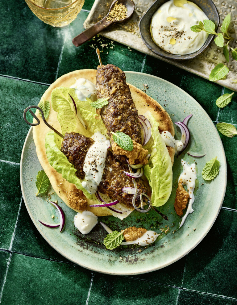 Aromatische Kafta-Spieße